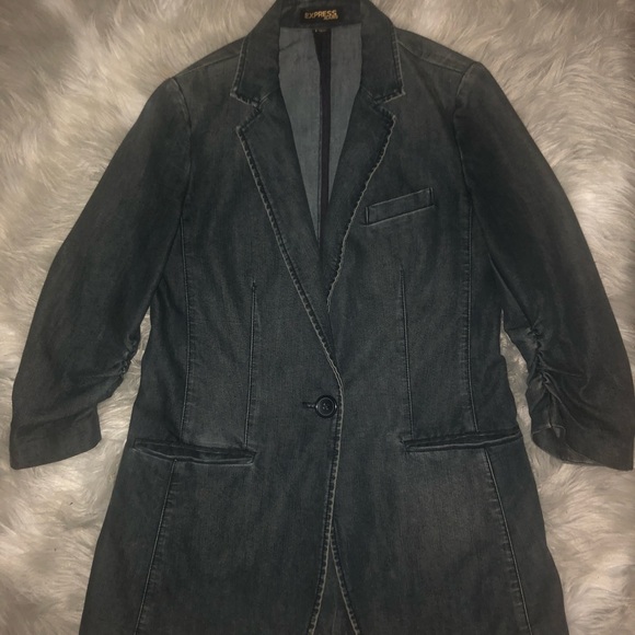 Express denim blazer - Picture 3 of 3